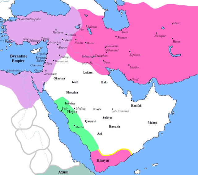 Arabian tribes before the spread of Islam