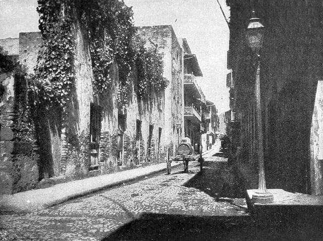 The Old Quarter of Panama City, circa 1903