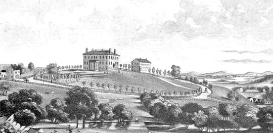 Tufts College, c. 1854