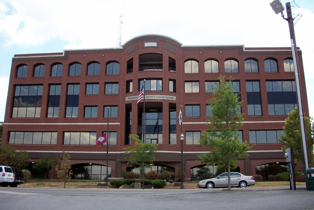 Washington County bought the First South Centre in 1994, and it became the Washington County Courthouse, replacing the previous structure, a 1905 construction.