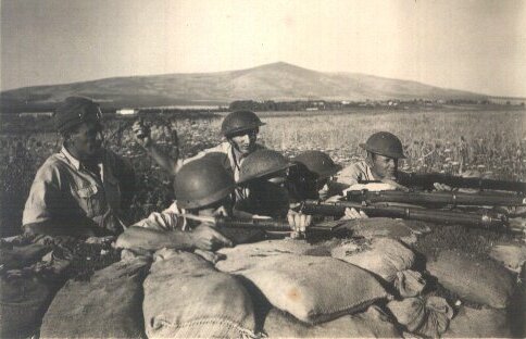 Israeli soldiers in Afula.