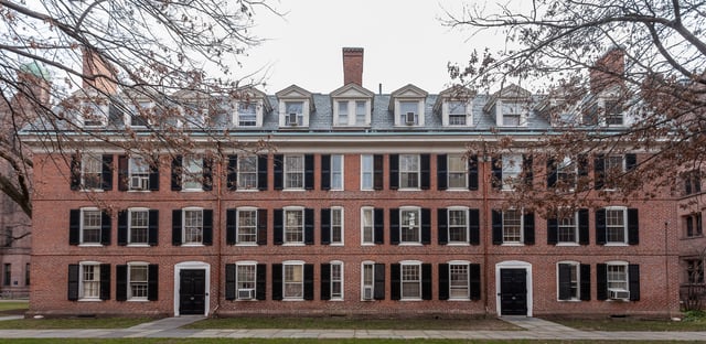 Connecticut Hall, built 1750–1756, is the oldest extant building at Yale