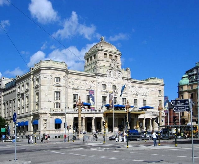 Royal Dramatic Theatre, one of Stockholm's many theatres.
