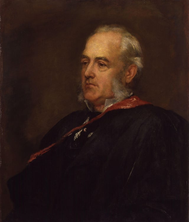 Portrait of the elderly Max Müller by George Frederic Watts, 1894–1895