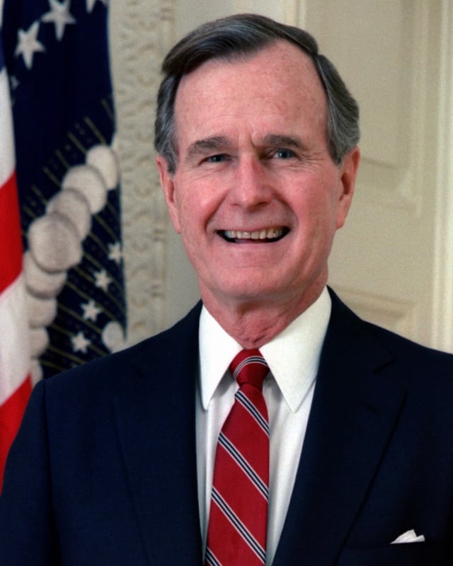 George H. W. Bush, 41st President of the United States (1989–1993)