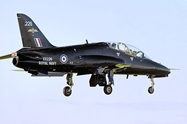 Hawk T1 of the Royal Navy