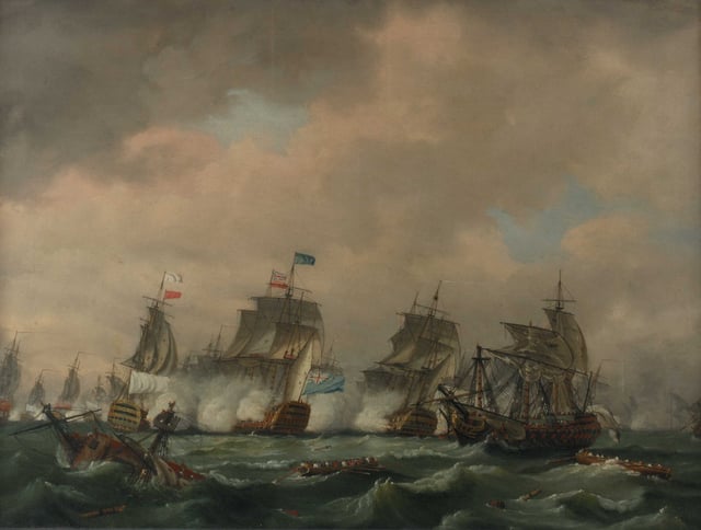 The Battle of Quiberon Bay which ended the French invasion plans in 1759