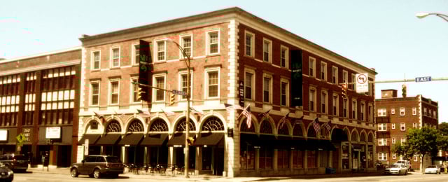 Murphy's Law, a large, iconic bar and club at the corner of East & Alexander in the East End