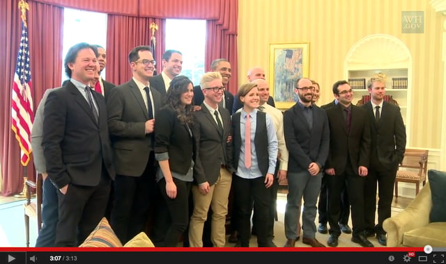 Leading YouTube content creators met at the White House with U.S.