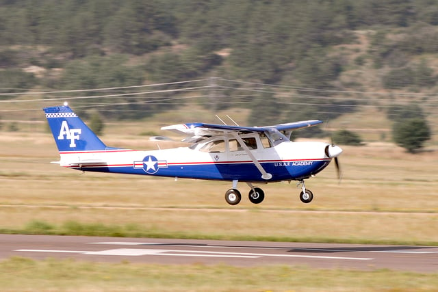 Cessna T-41D of the 557th Flying Training Squadron.