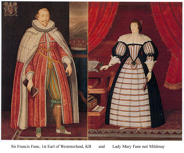 Francis Fane, 1st Earl of Westmorland, with his wife Mary Mildmay.
