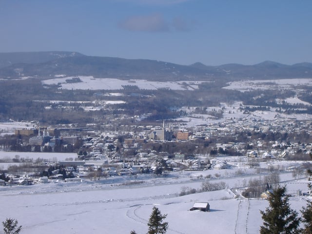 Baie-Saint-Paul during winter