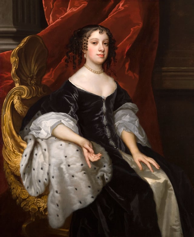 Catherine of Braganza, former Queen of England