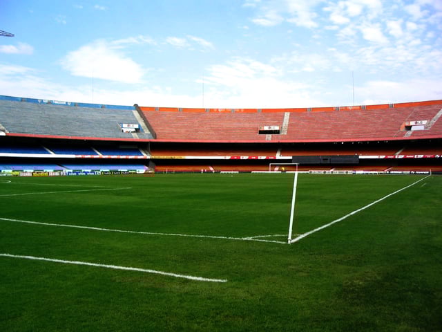 Estádio do Morumbi (Morumbi Stadium), inside view