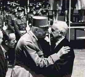 De Gaulle and Argentine president Arturo Illia in 1964