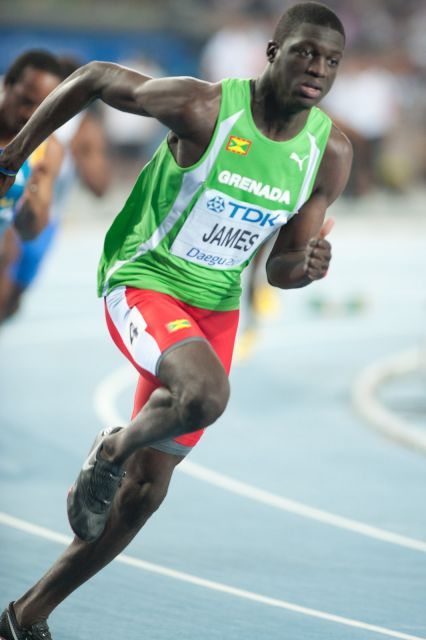 Kirani James, noted Grenadian sprinter