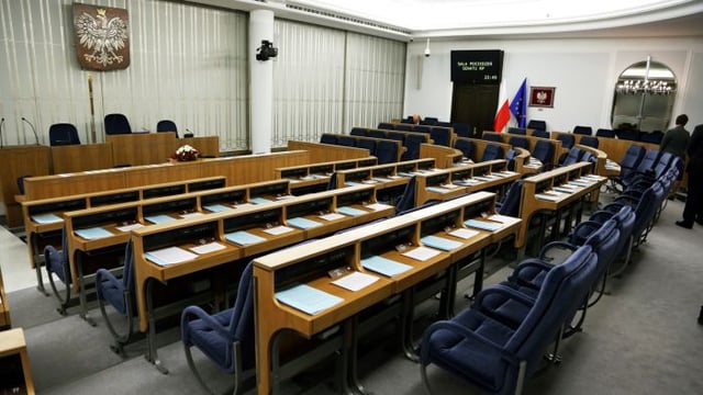 The Senate debating hall