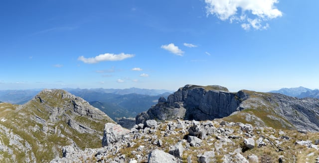 Zla Kolata, highest point of Montenegro