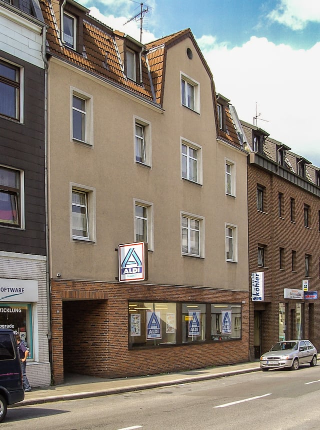 Aldi's original store in Essen