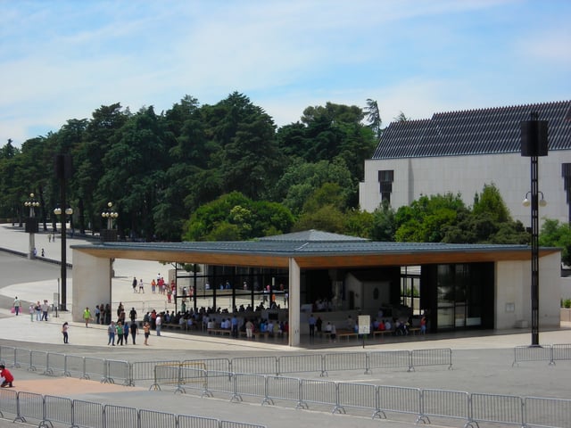The panoramic view of Cova da Iria.