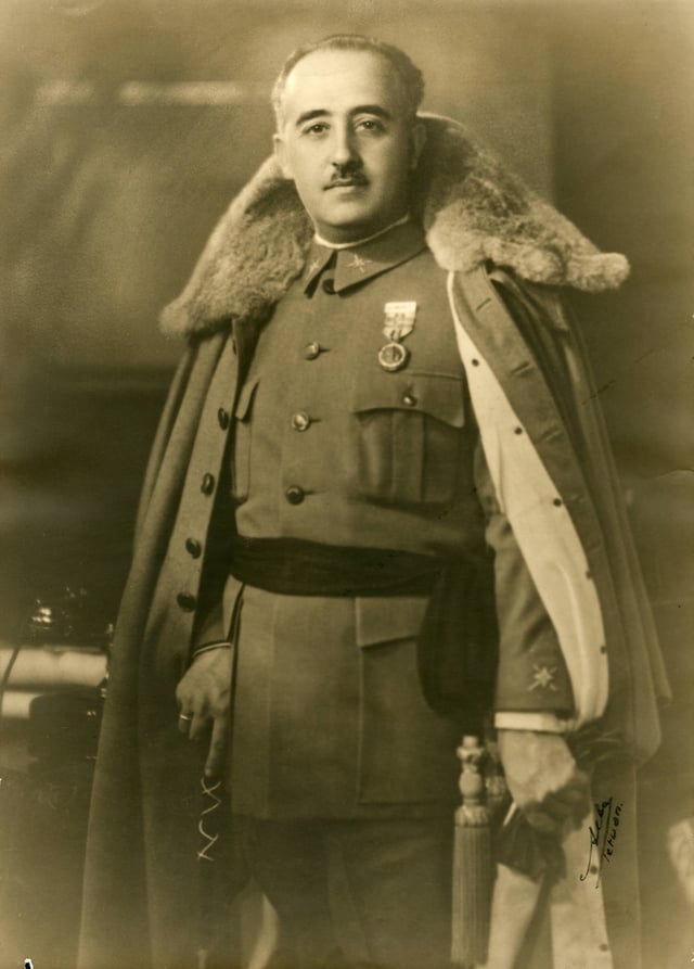 Franco in 1930