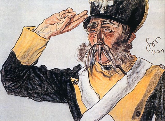 Polish style salute, using two fingers