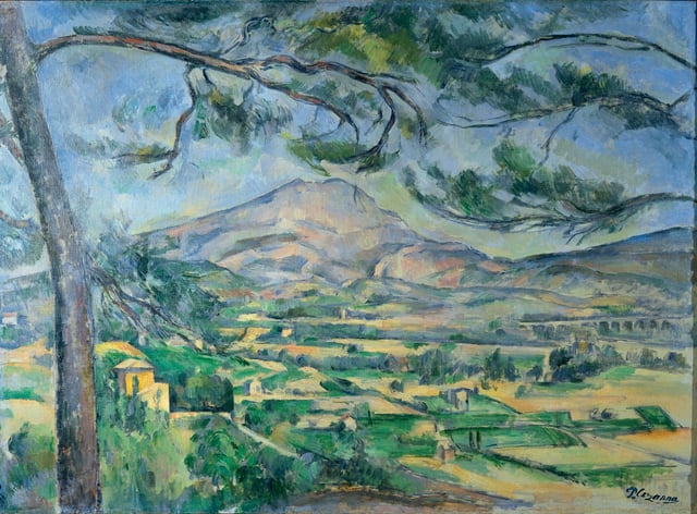 Mont Sainte-Victoire, ca.1887, Courtauld Institute of Art