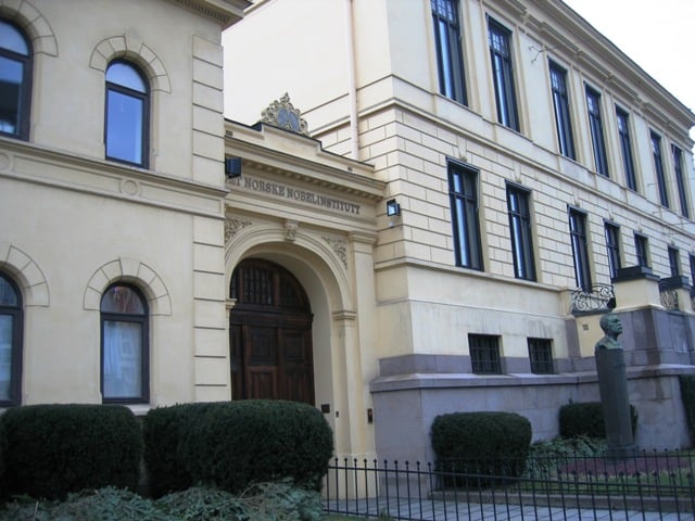 The Norwegian Nobel Institute in Oslo, Norway