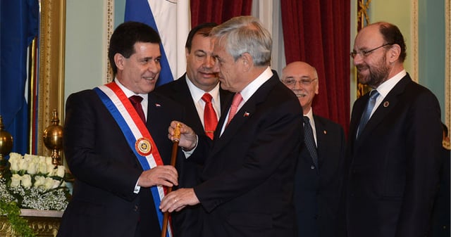 Inauguration of former President Horacio Cartes, 15 August 2013