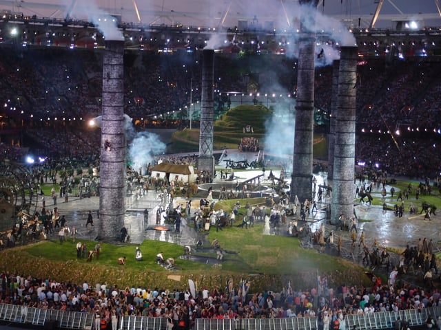 Opening ceremony of the 2012 Summer Olympics in London