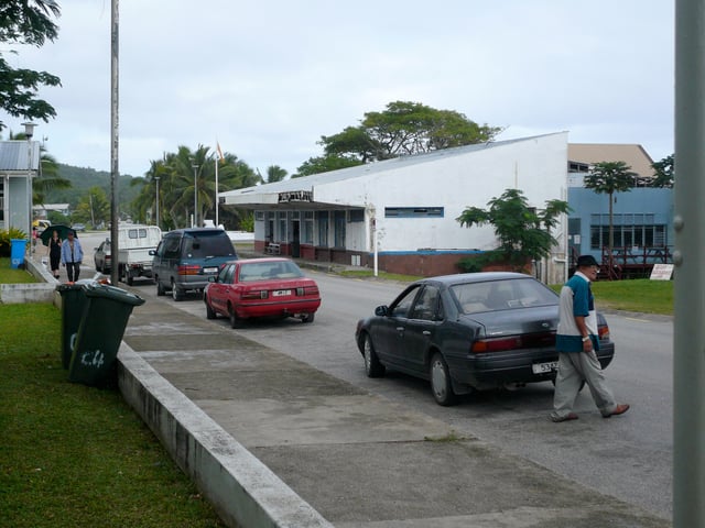 Alofi, the capital of Niue.