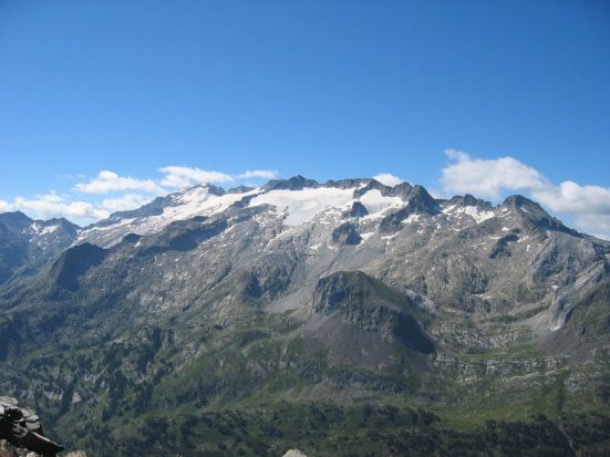 Pico de Aneto, the highest mountain of the Pyrenees