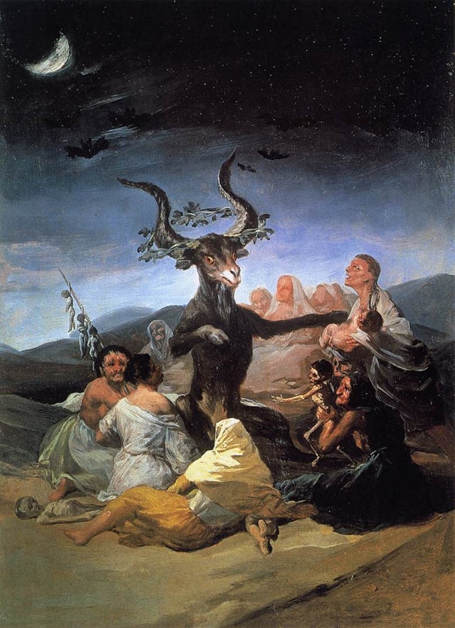 El Aquelarre, Francisco de Goya. Lázaro Galdiano Museum