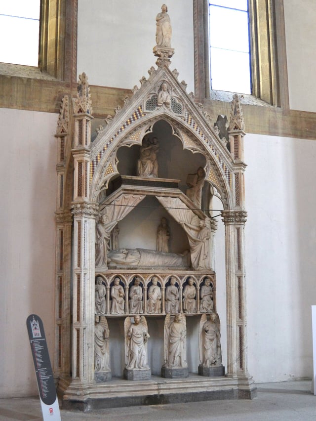 Mary's tomb in Naples