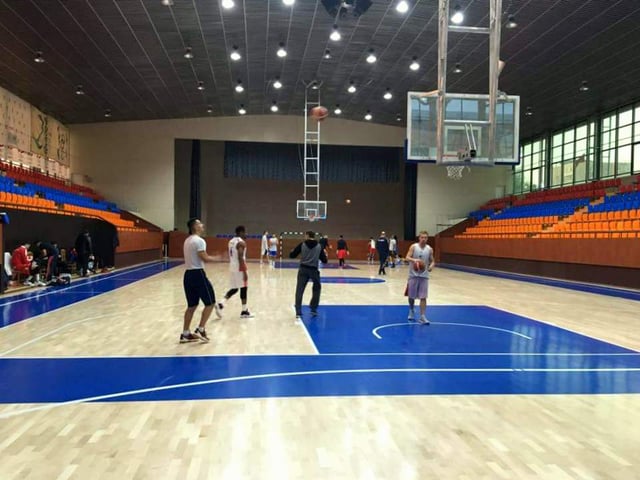 Armenia national basketball team at the Mika Arena