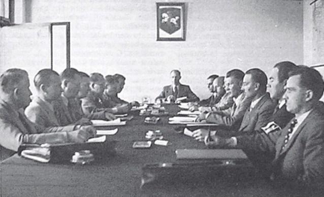 Session of the Provisional Government of Lithuania in Kaunas