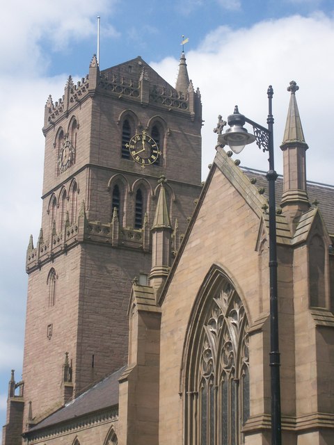 St Mary's Tower, oldest building in Dundee, dating to late 15th century