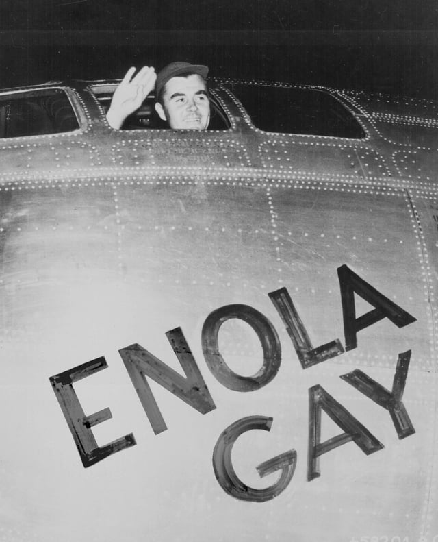 The first aircraft to drop an atomic bomb, the Enola Gay was built at Offutt Air Force Base, south of Omaha.