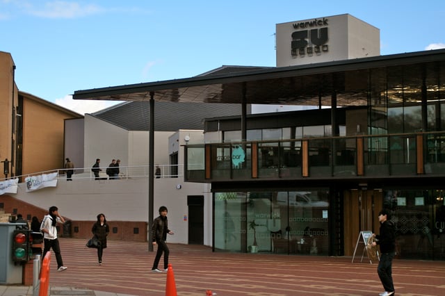 The students' union building – SU South