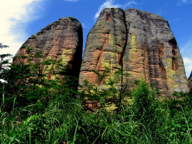 Black Rocks at Pungo Andongo near Malange.