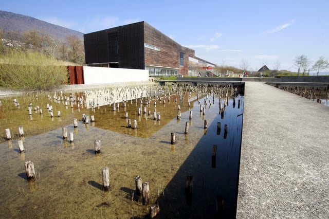Park and Museum of the Laténium museum