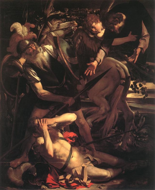 Caravaggio (1571–1610), The Conversion of Saint Paul, 1600