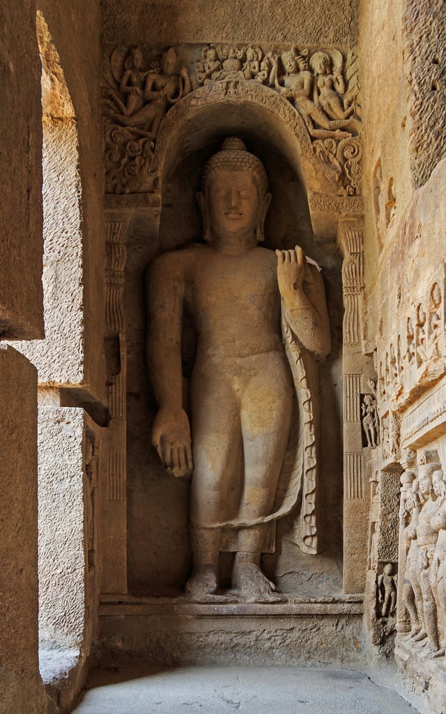 Kanheri Caves served as a centre of Buddhism in Western India during ancient times