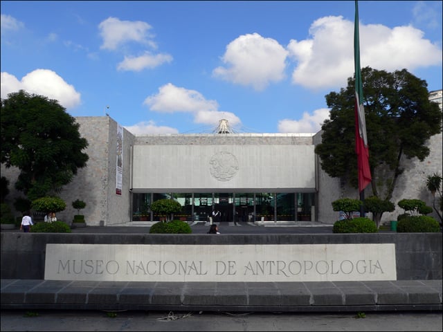 Facade of the National Anthropology Museum