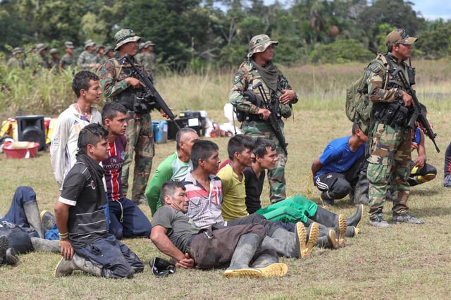 FARC dissidents arrested in Putumayo, Peru during Operation Armageddon