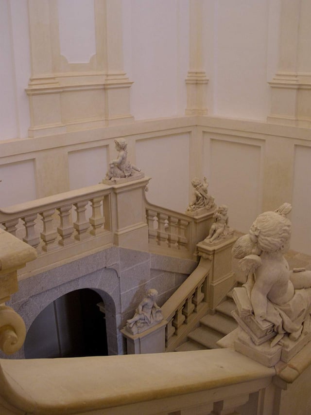 Main staircase.