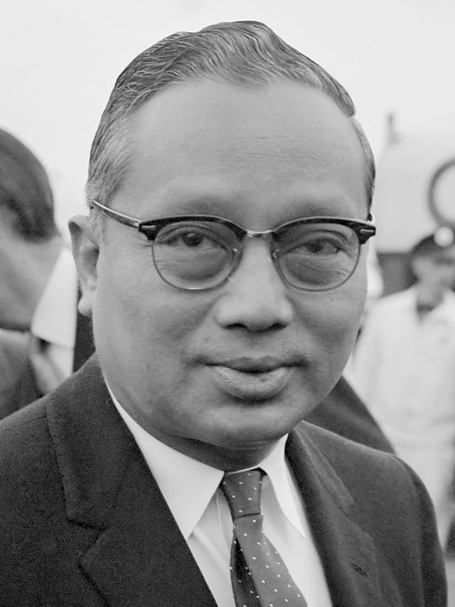 The former Secretary-General of the United Nations, U Thant (1961–1971)