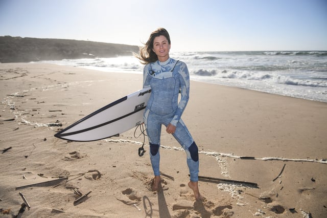 Anastasia Ashley at Surf Summit, prior to Web Summit 2017, in Ericeira, Portugal