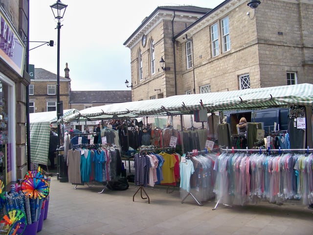 Wetherby town's market
