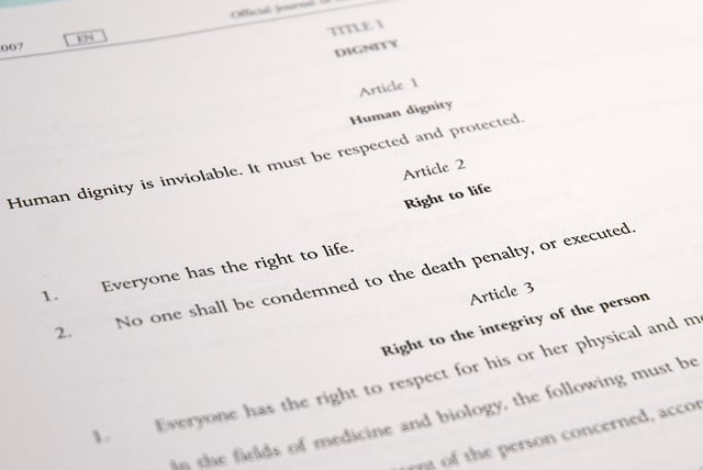 Article 2 of the Charter of Fundamental Rights of the European Union affirms the prohibition on capital punishment in the EU